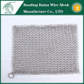 8 &#39;&#39; * 8 &#39;&#39; Lavador del pote del chainmail del acero inoxidable para la venta